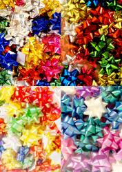 Банты звёзды мини 2см.