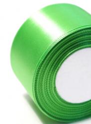 Лента атласная 48мм х 23м светло-зелёная №137 (8295)