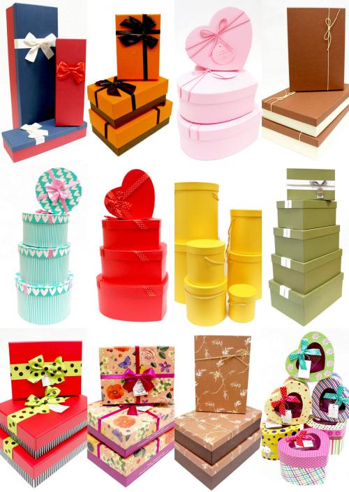 Коробки подарочные